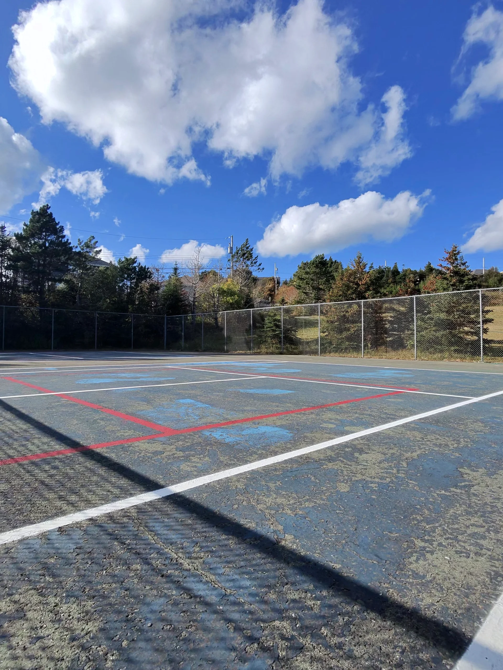 Tennis courts in St. John's Newfoundland